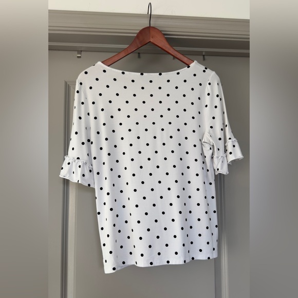 Talbots polka dot shirt - Picture 2 of 5